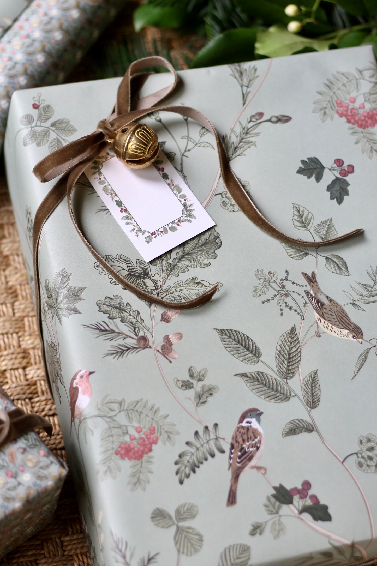 Botanical Border Tags