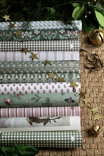 JSH + WPD Wren's Stripe Wrapping Paper