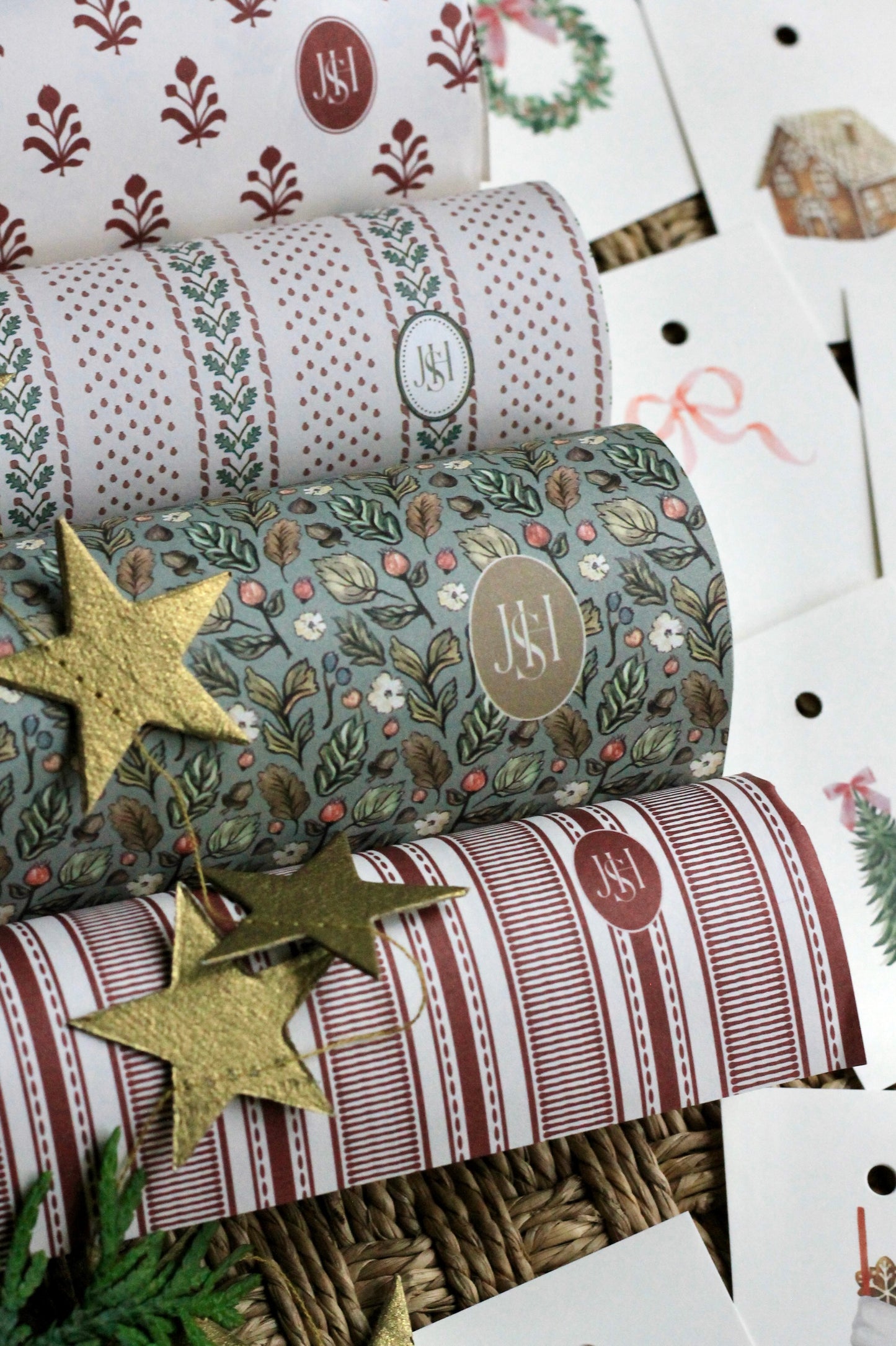 Petite Harvest Wrapping Paper