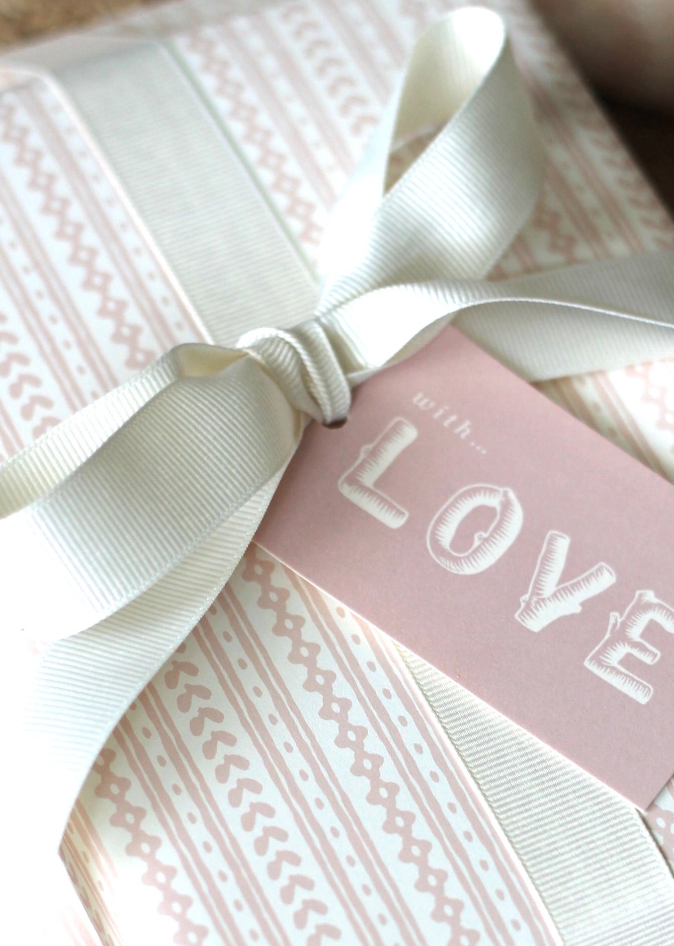 Antique White Ribbon | Satin & Grosgrain
