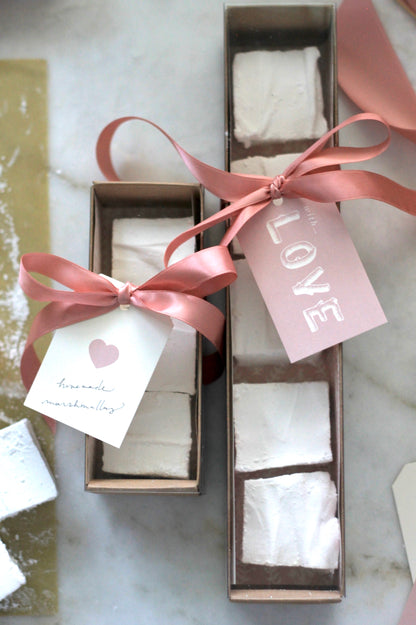 Faux Bois With LOVE Tags - Set of 10