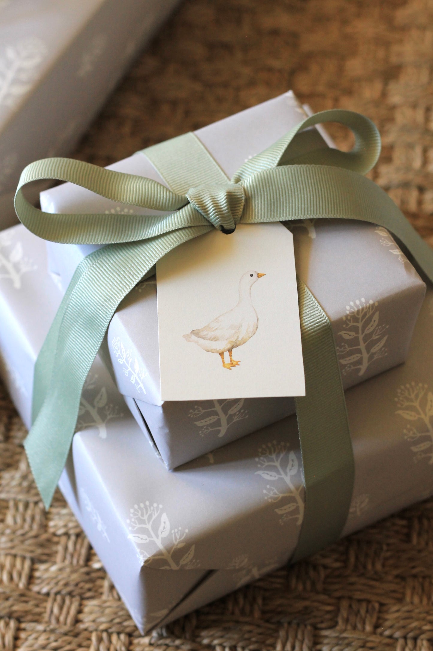 Privet Spring Wrapping Paper in Lilac