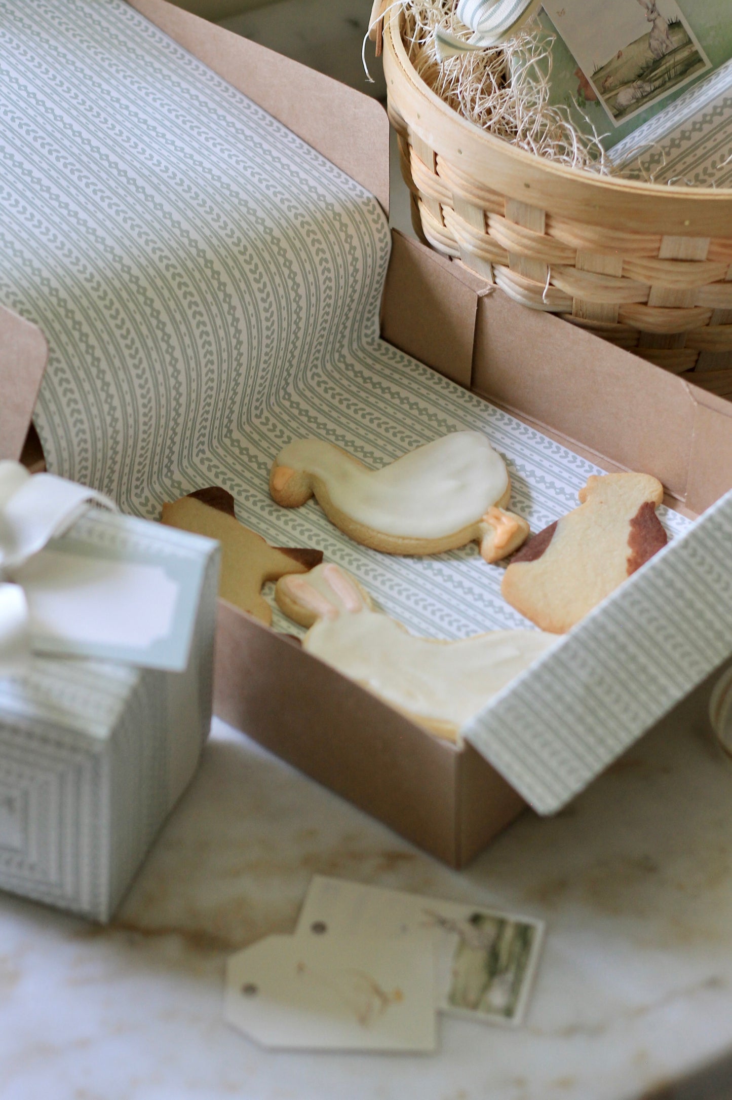 Kraft Window Boxes Large | set of 5