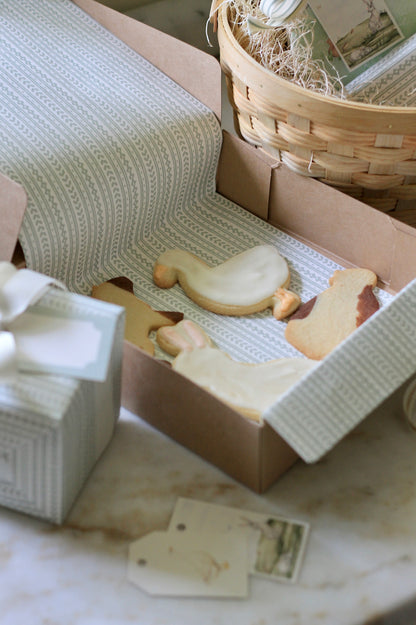 Kraft Window Boxes Large | set of 5