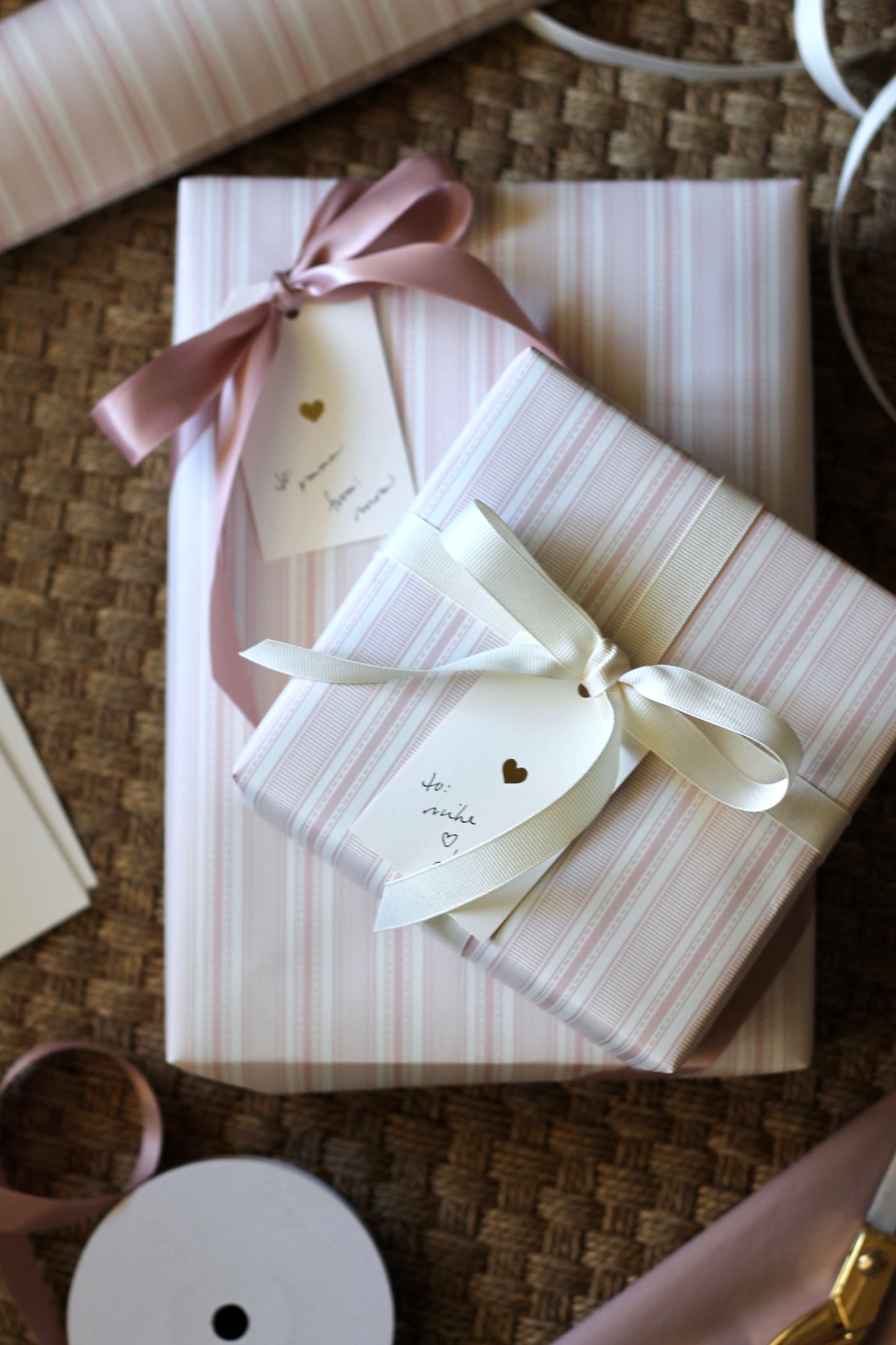 Antique White Ribbon | Satin & Grosgrain
