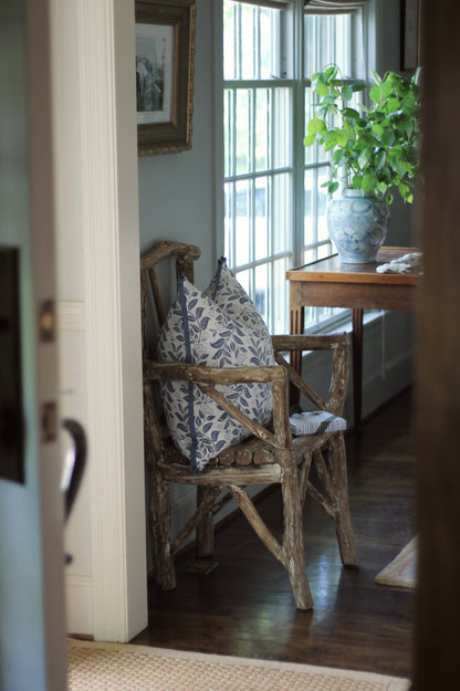 Privet Hedge Pillow Covers in Navy | 3 sizes