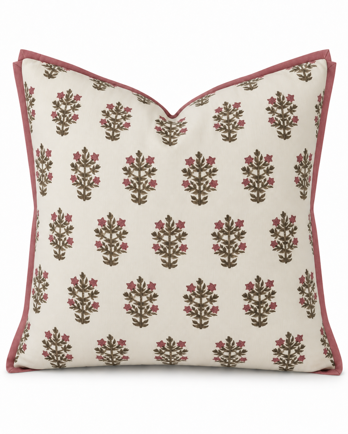 Holiday Mae Pillow Covers | Woodrose Trim
