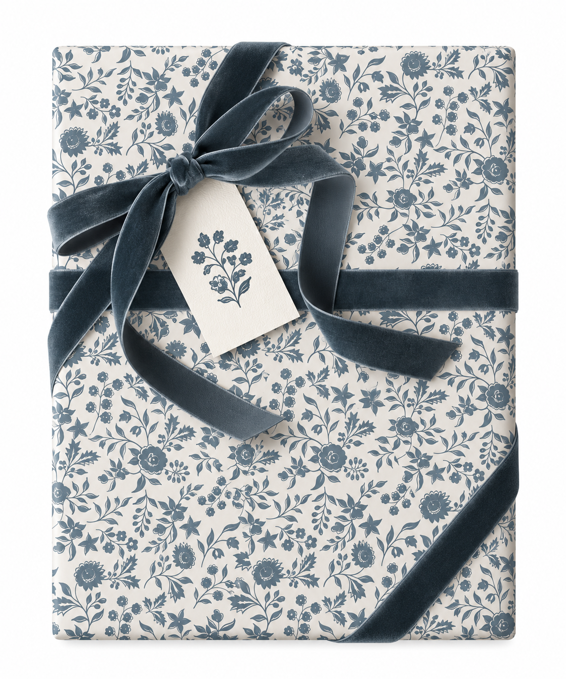 Tessa's Wildflower Slate Wrapping Paper - Tessa Foley + PH
