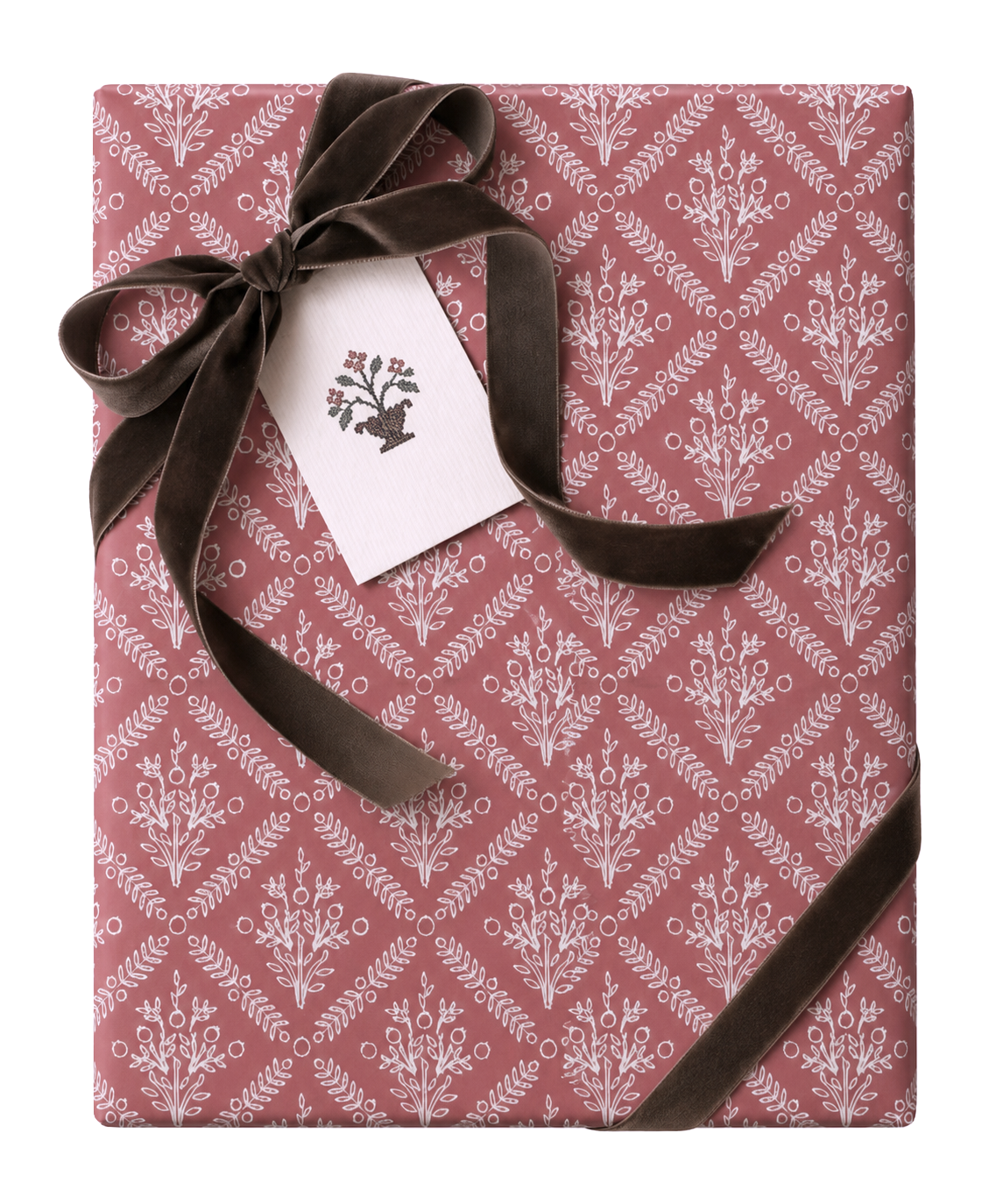 Pomegranate Trellis Wrapping Paper - Whittney Parkinson Design + PH