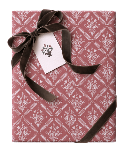 Pomegranate Trellis Wrapping Paper - Whittney Parkinson Design + PH