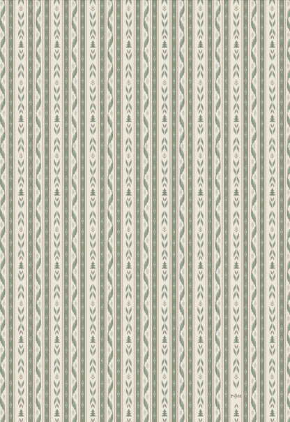 Pearce Stripe Wrapping Paper - Whittney Parkinson Design + PH