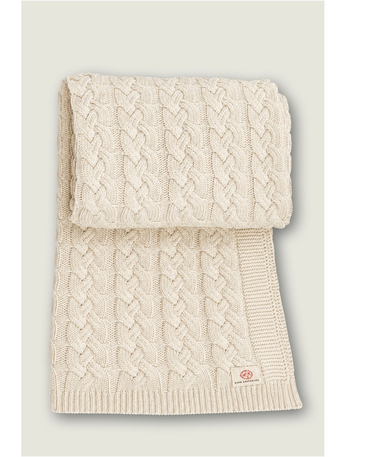 Cotton Cable Knit Throw Blankets | 4 Colors