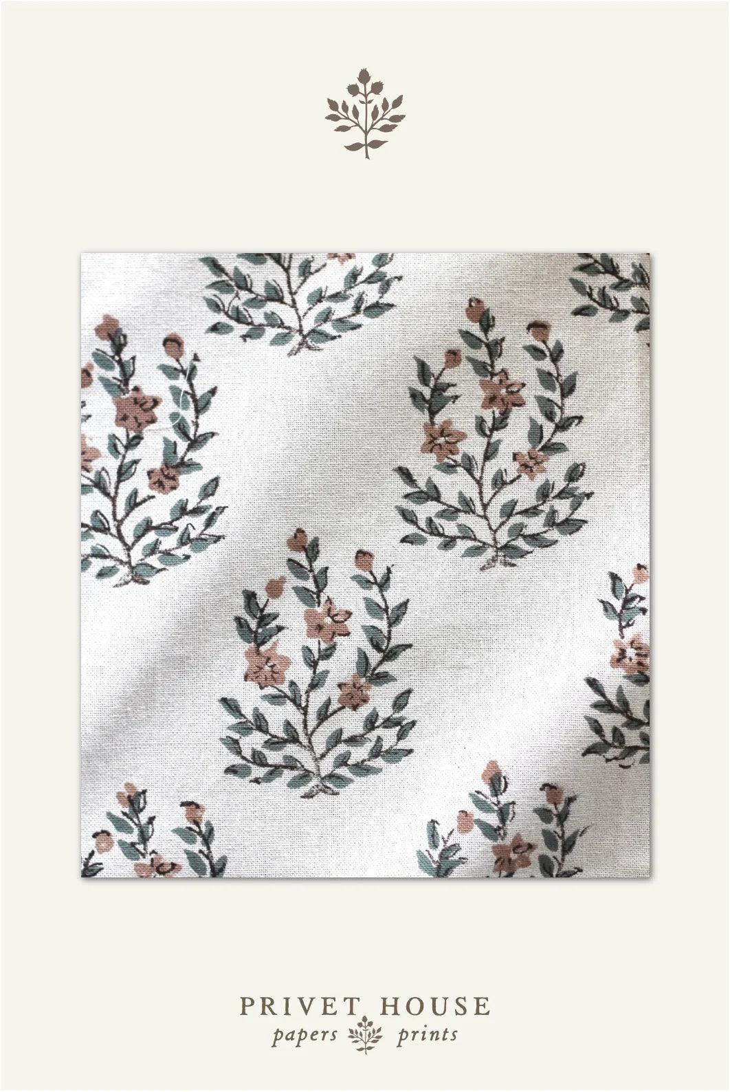 Block Print Coasters Cotton Coasters