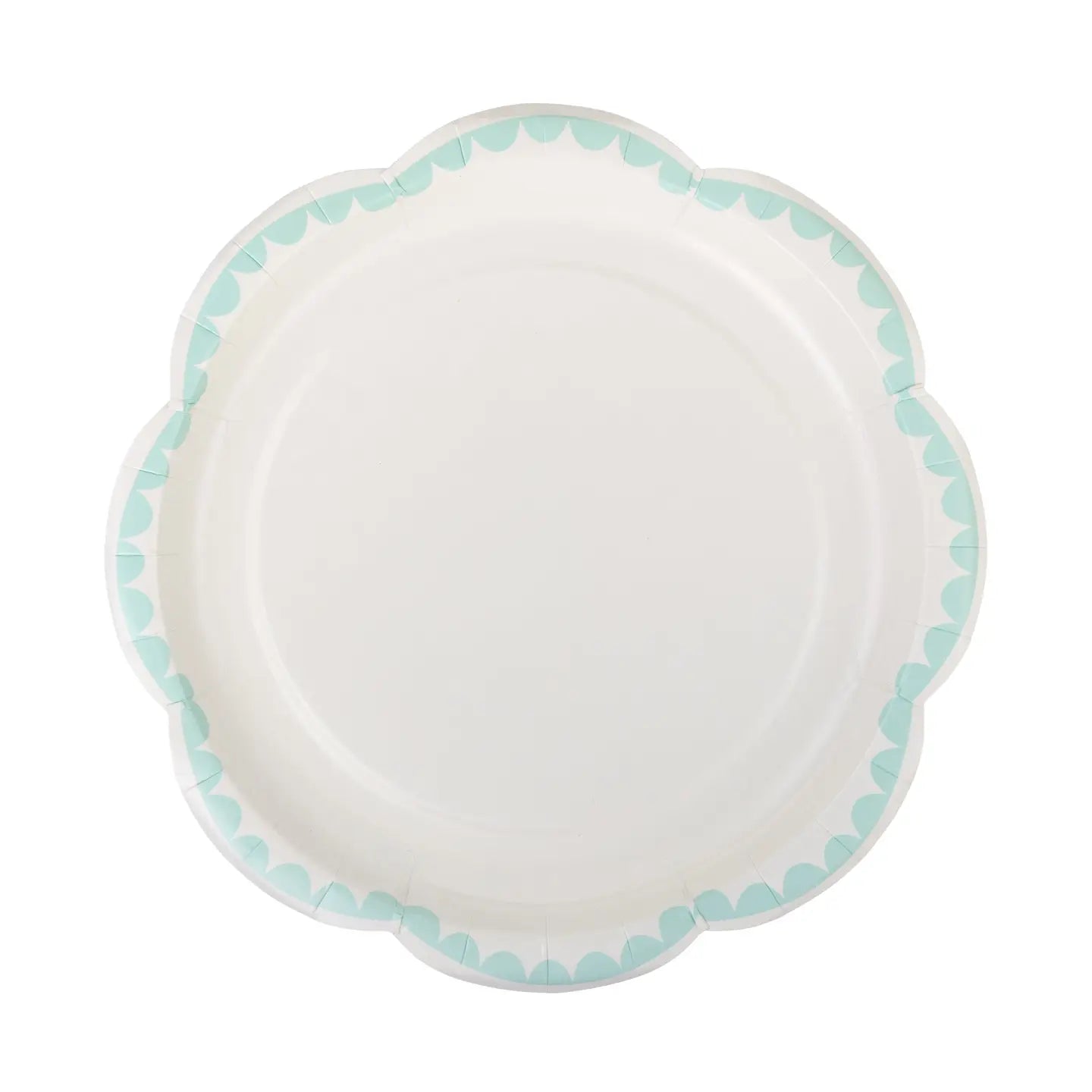 Scalloped Edge Dessert Plates