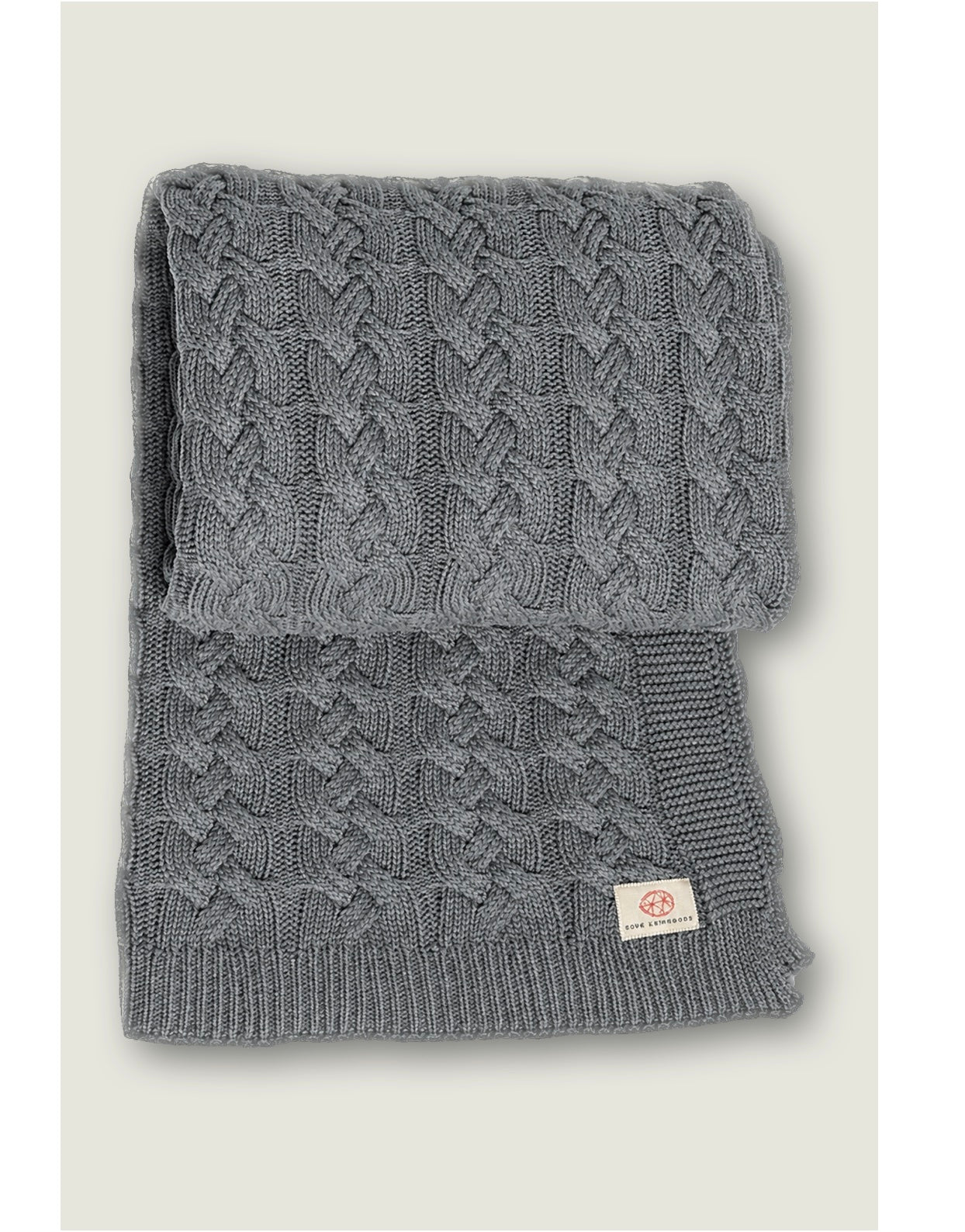 Cotton Cable Knit Throw Blankets | 4 Colors