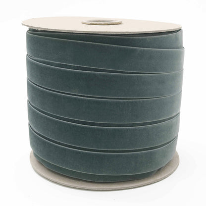 Luxury Velvet Ribbon | Blue Spruce