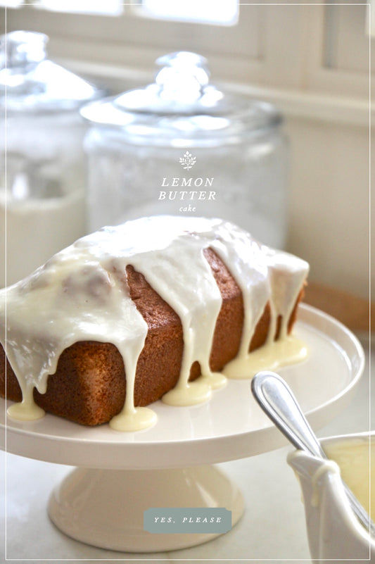 Lemon Butter Cake Recipe - Free Download
