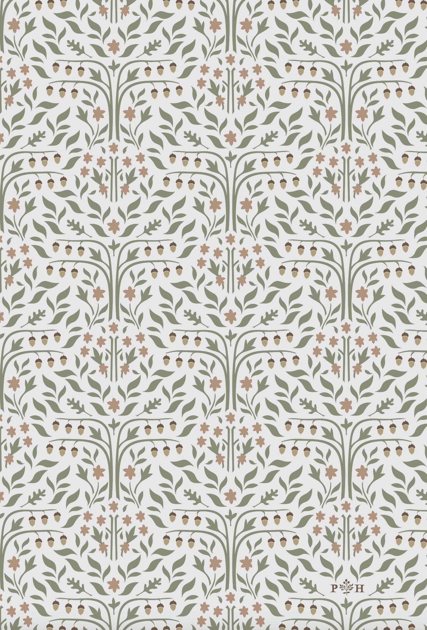 Oak Tree Wrapping Paper