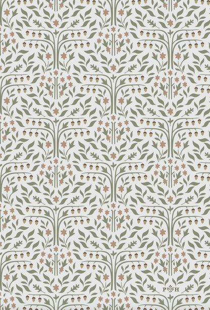 Oak Tree Wrapping Paper
