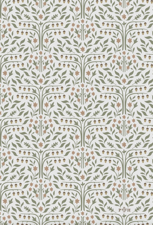 Oak Tree Wrapping Paper