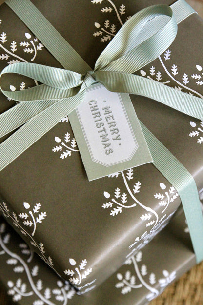 Spring Moss Ribbon | Grosgrain & Satin
