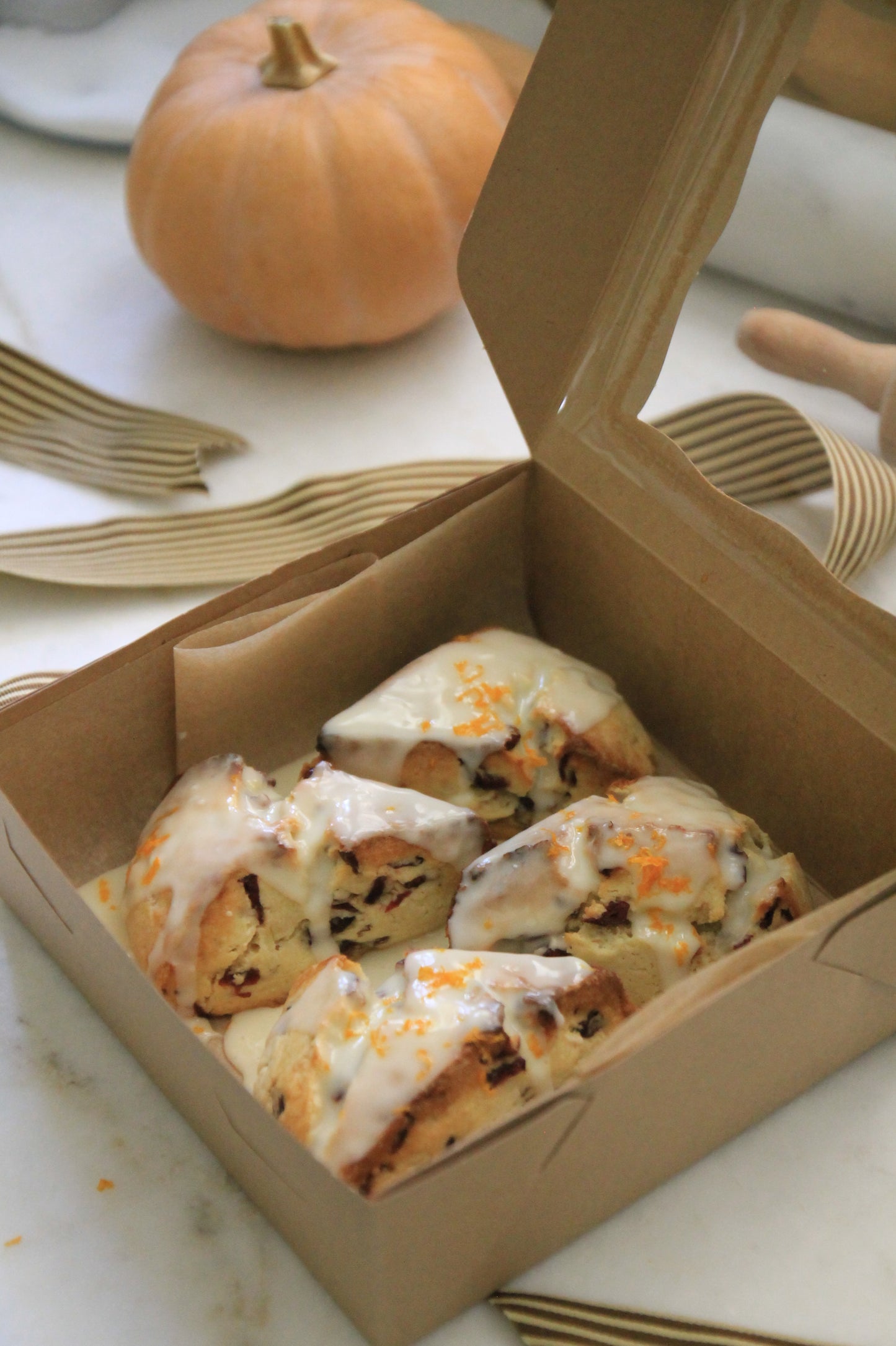 Kraft Window Boxes 6" Square | set of 5