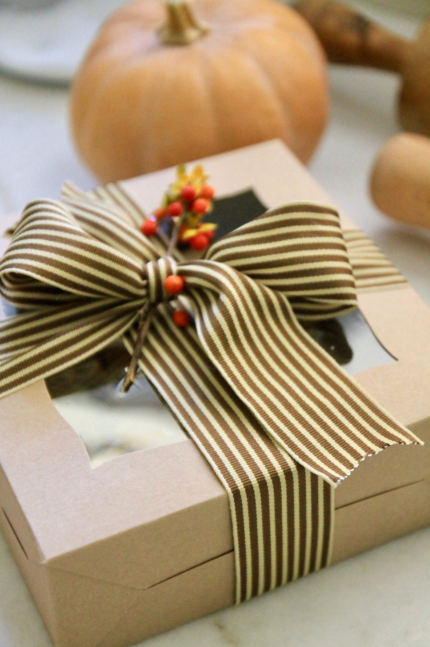 Kraft Window Boxes 6" Square | set of 5