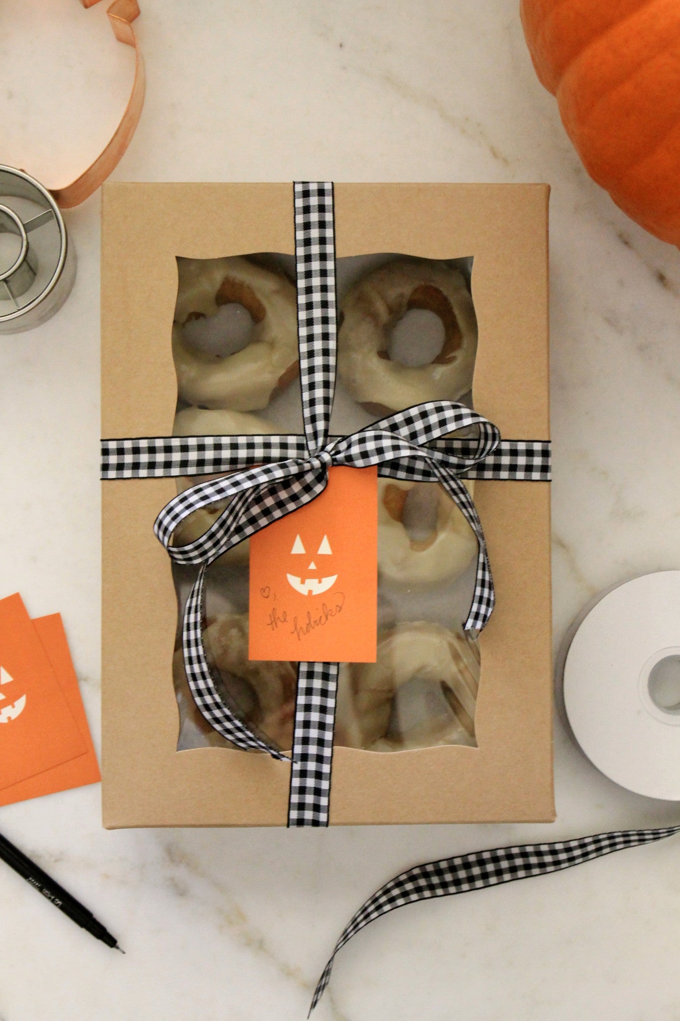 Kraft Window Boxes Rectangle | set of 5