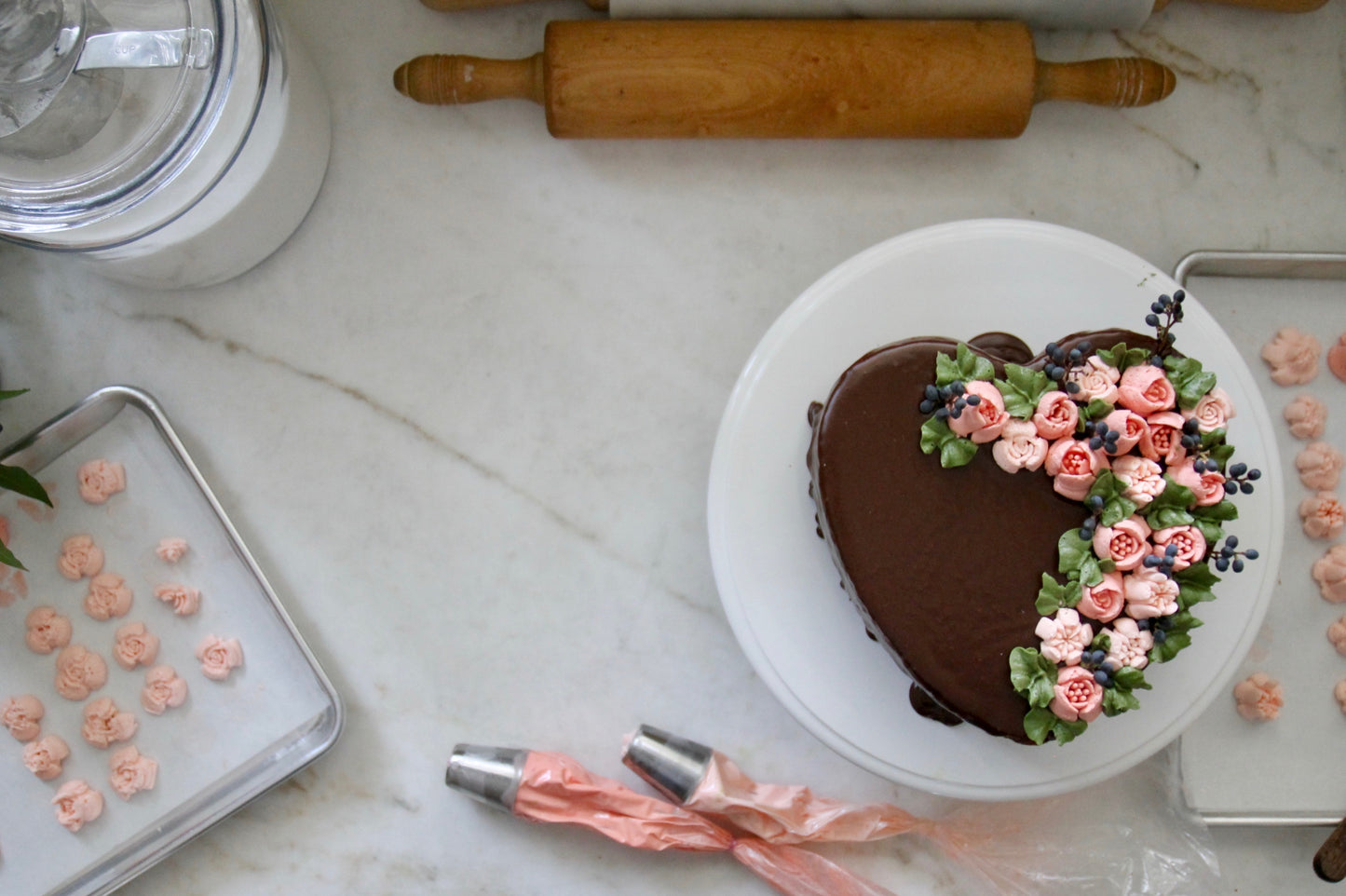 Floral Pastry Tip Sets