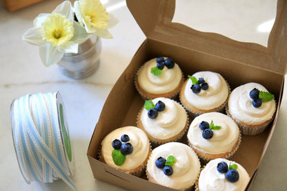 Kraft Window Boxes Rectangle | set of 5