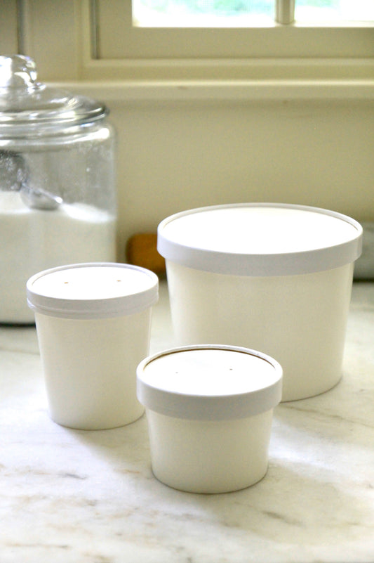 Paper To-Go Containers | 3 sizes